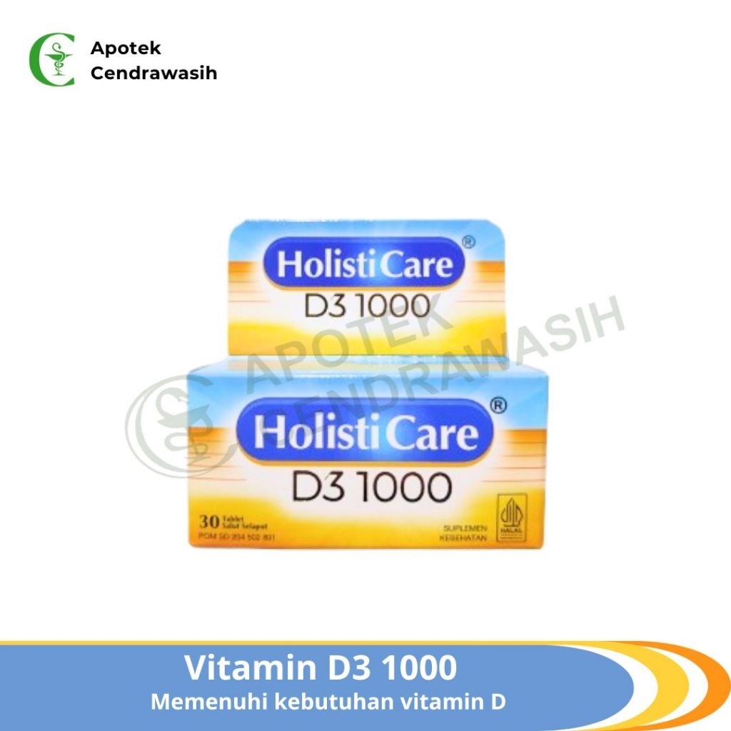 VITAMIN D3 1000 HOLISTICARE