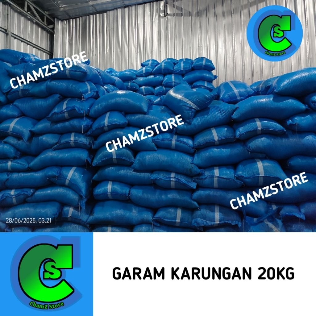 Garam ikan krosok karungan 20kg 25kg 30kg / garam krosok karungan / garam karungan / garam ikan