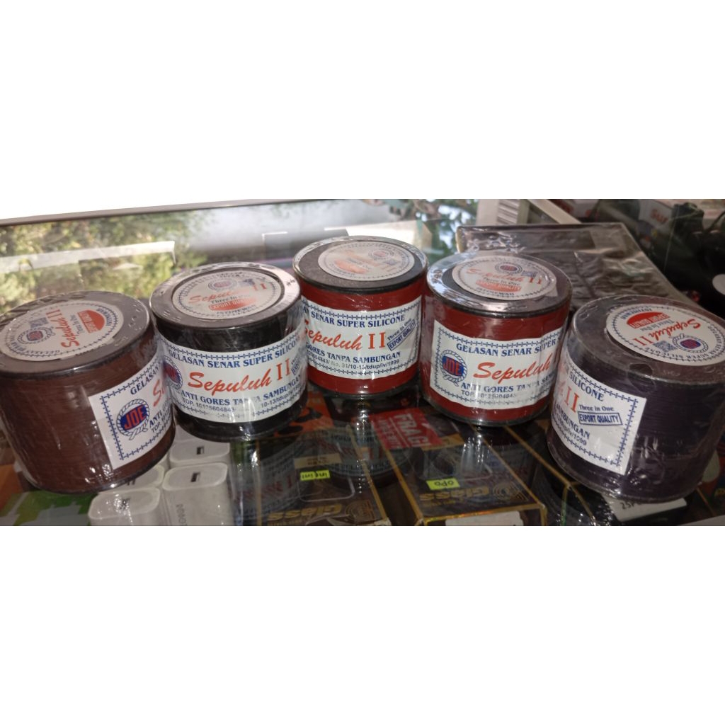 5 pic gelasan sepuluh 11 jumbo 3000 yard