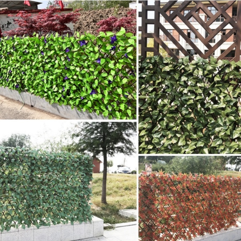 Dekorasi Daun Rambat Imitasi Premium - Ranting Kayu & Daun Besar Realistik, Tahan Lama, Cocok untuk 