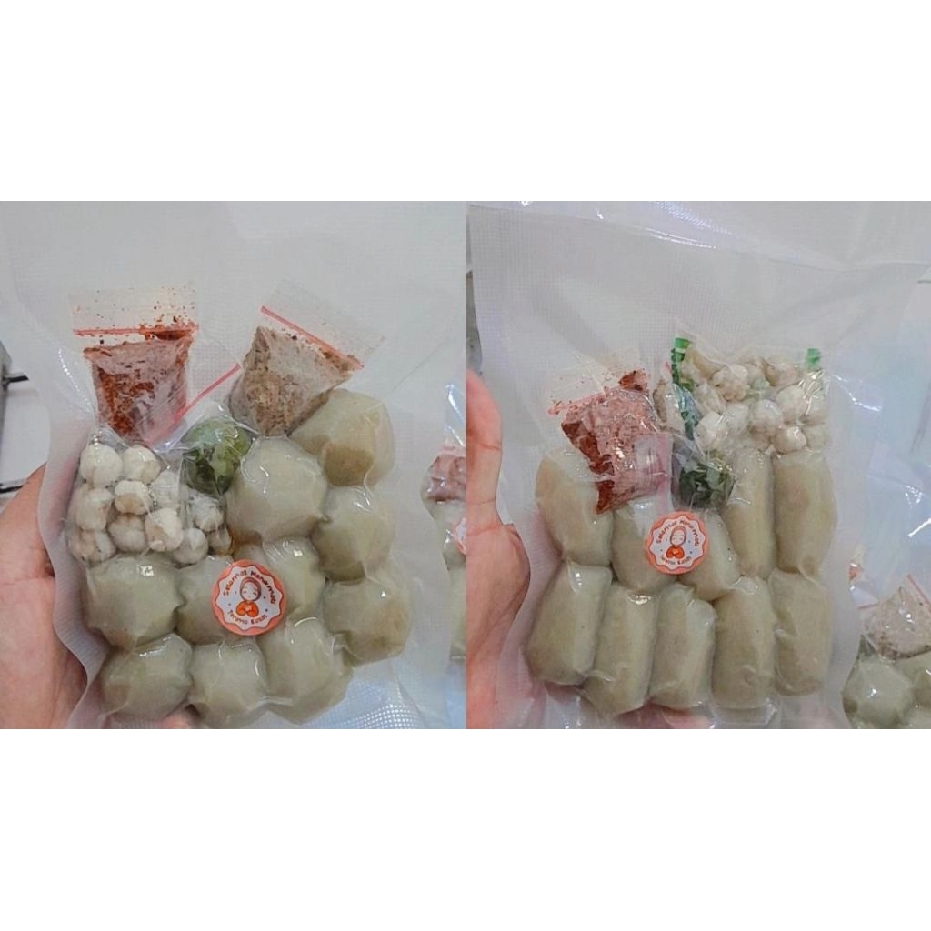 

Cilok sedang isi ayam suir