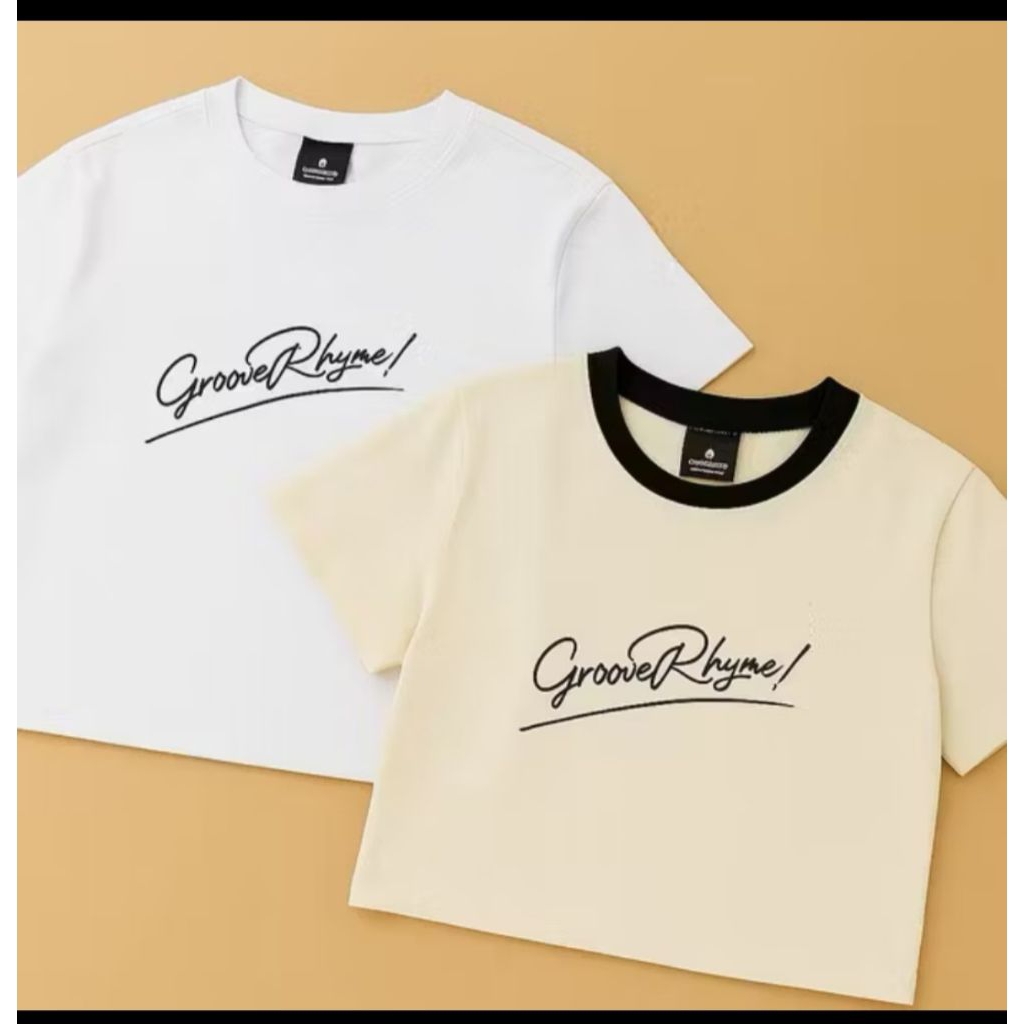 Grooverhyme Crop Top Tshirt