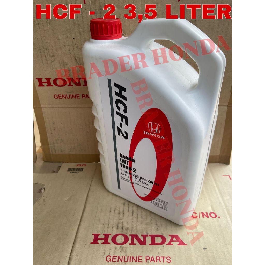 OLI TRANSMISI MATIC CVT HCF-2 HCF2 HONDA JAZZ GK5 CITY GM6 MOBILIO BRIO BRV CRV GEN 4 5 CIVIC HRV OD