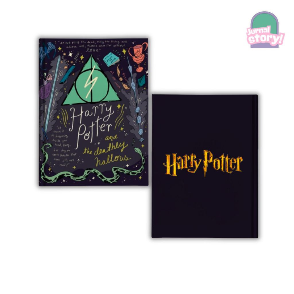 

Notebook Custom Buku Diary A5 Magic Harpot Hitam Buku Tulis Catatan Agenda Planner Jurnal Hardcover