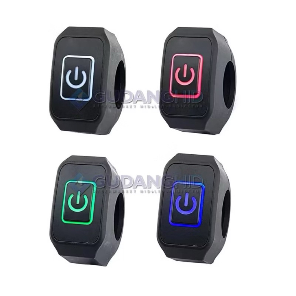 [ANTI AIR] SAKLAR / HOLDER / TOMBOL ON OFF MOTOR LAMPU NYALA WATERPROOF