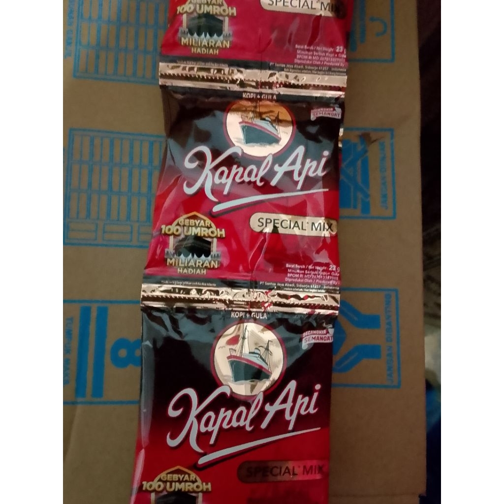 

Kapal api special mix sachet isi 10pcs