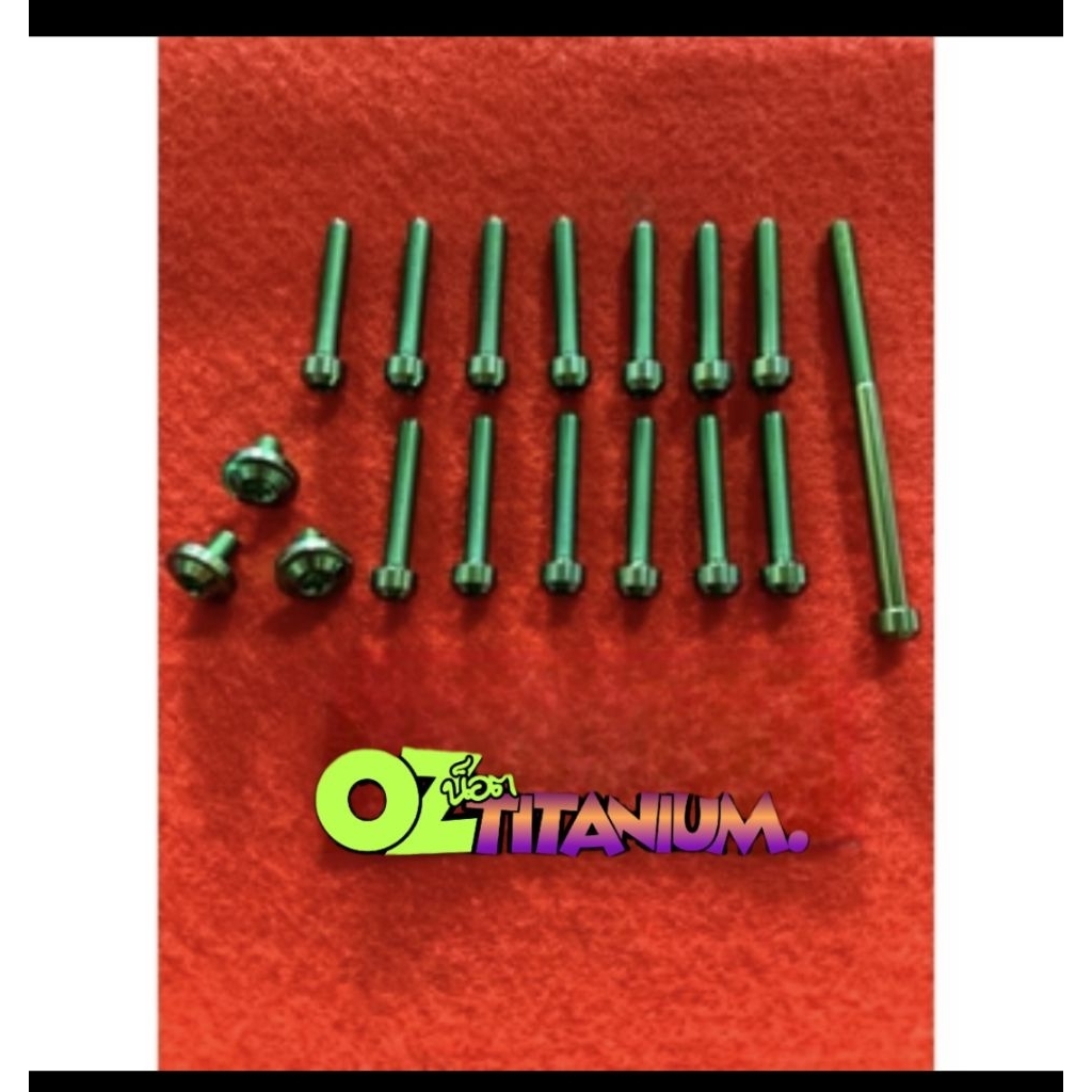 baut cvt beat,scoopy fi titanium (17biji)