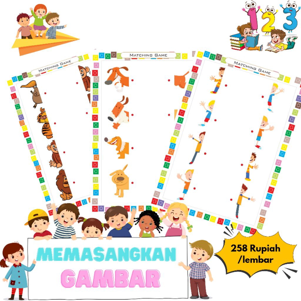 

Memasangkan Gambar / Aktivitas Anak / Belajar Memasangkan Gambar / Berlatih Memasangkan Gambar / Memasangkan Gambar