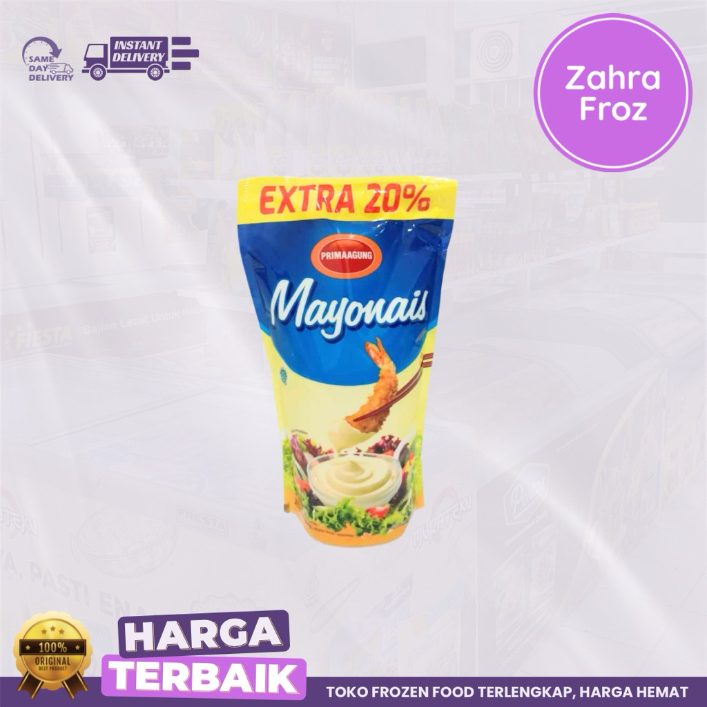 

PRIMA AGUNG MAYONAIS 900 GR 500 GR 250 GR