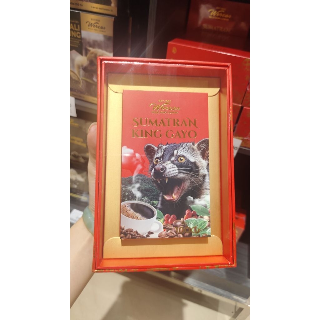 

Kopi Luwak Sumatera King Gayo Box isi 100 gr Kopi Luwak Murni Coffee