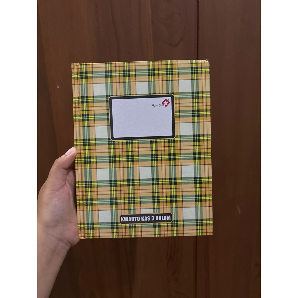 

BUKU KWARTO KAS 3 KOLOM