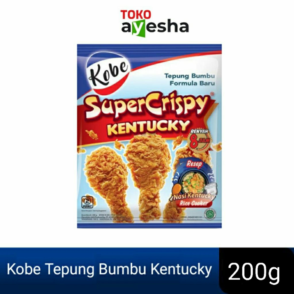 

Kobe Tepung Bumbu Kentucky Super Crispy 200 gr