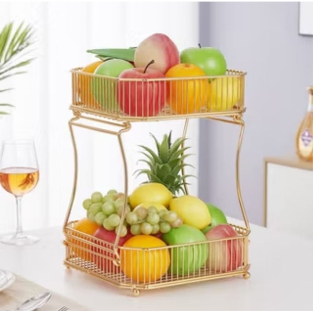 Rak buah susun estetik / Rak buah serbaguna