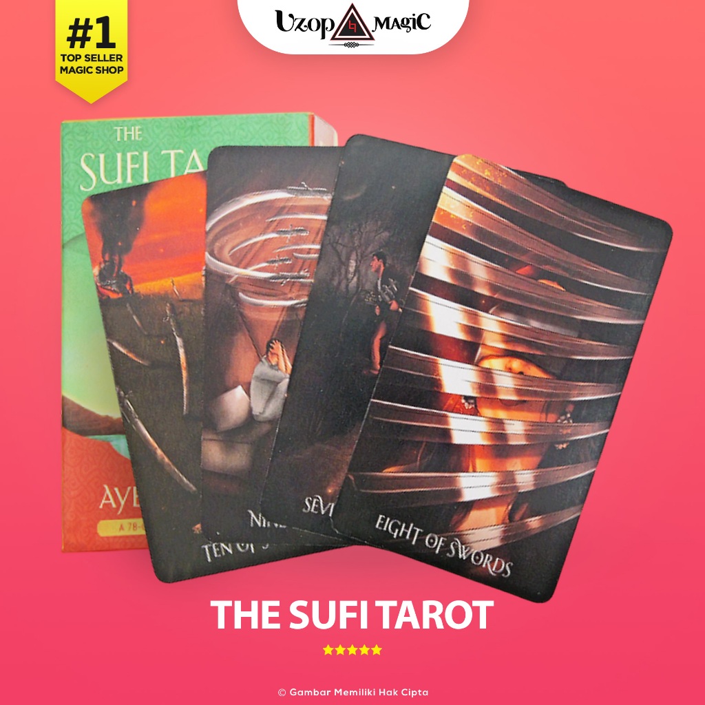 Kartu Tarot The Sufi Tarot Reading - Uzop Magic Shop