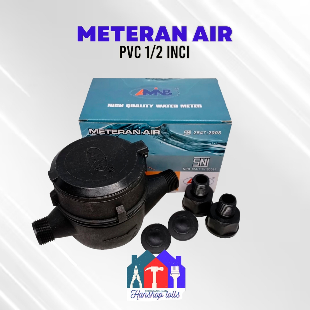 Flow Meter SNI / Meteran Air Pam PVC PAM PDAM