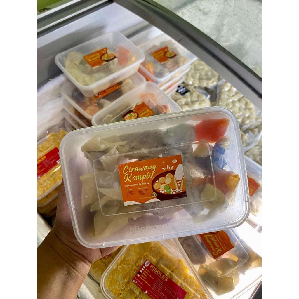 

cirawang komplit lengkap dengan bumbu (tahan suhu ruangan 3 hari)