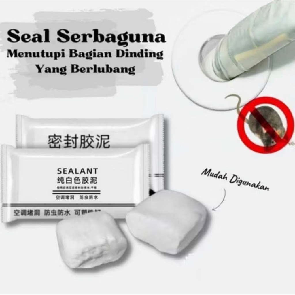 Dempul Penutup Lubang Dempul Tembok Sealant Repair Instant Dempul Luban