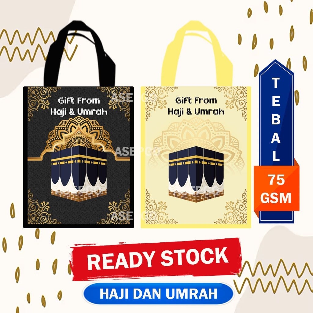

Ready Stock Tas Oleh Oleh Haji Dan Umroh Tas Bingkisan Haji dan Umroh