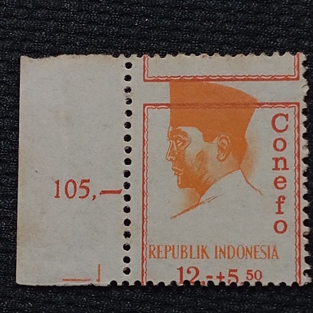 

Prangko Misprint Seri CONEFO 1965