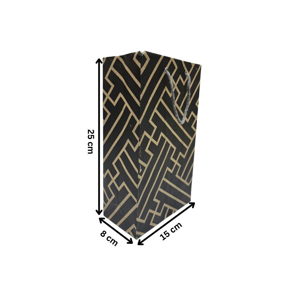 

(1 Lusin = 12 Pcs) Paperbag WAFER uk. 15X8x25 cm / Paperbag hajatan / Paperbag souvenir / Goodie bag