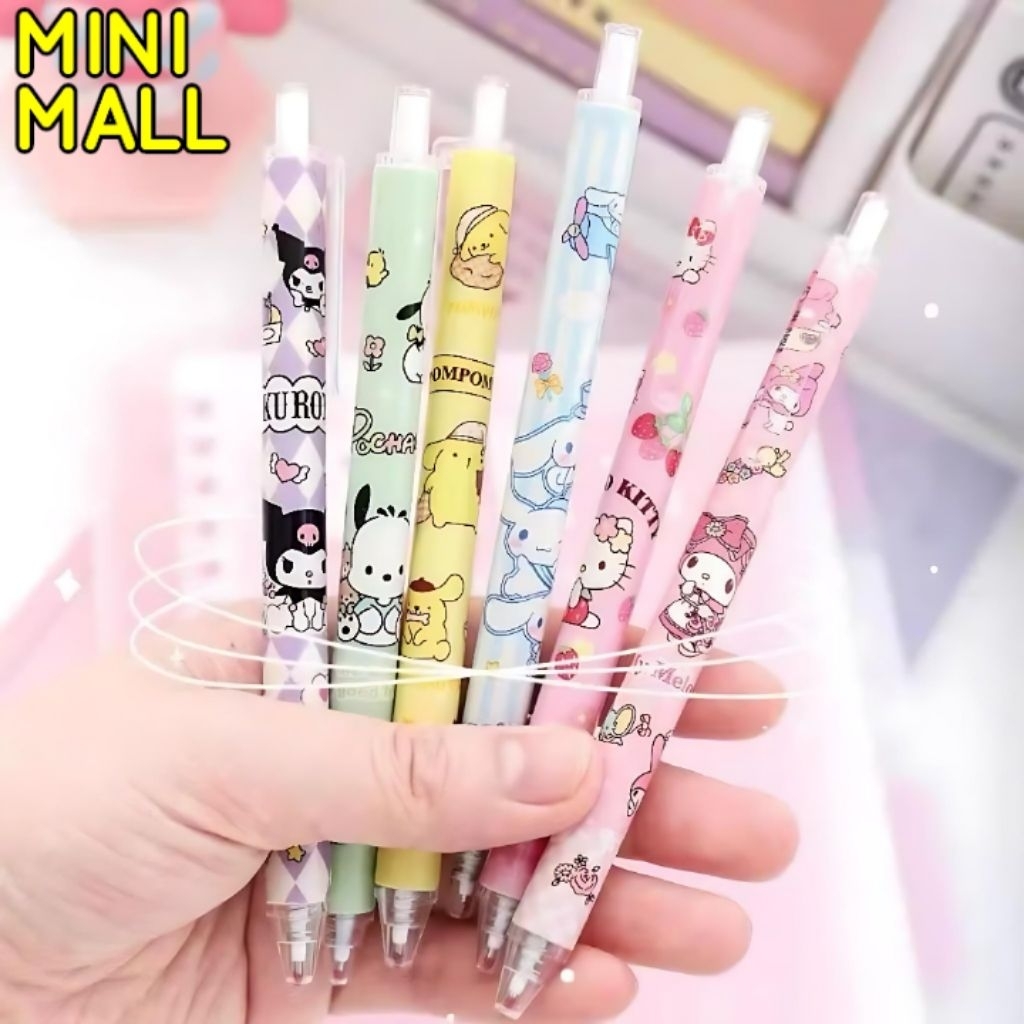 

Pulpen Kuromi Melody Cinamorol Bolpoint Pena Pulpen Karakter
