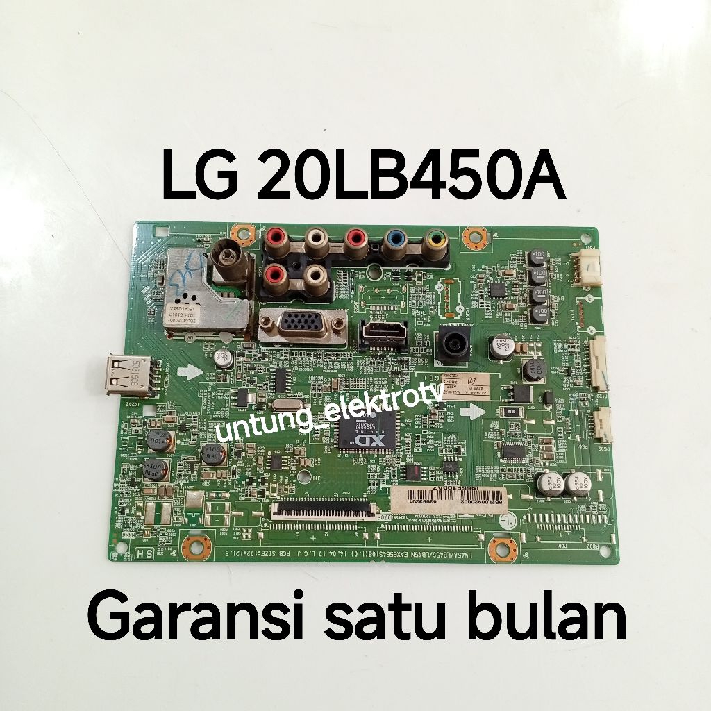 MB TV LG 20LB450A MAINBOARD-MOTHERBOARD-MOBO-MODUL MESIN TV LG 20LB450A