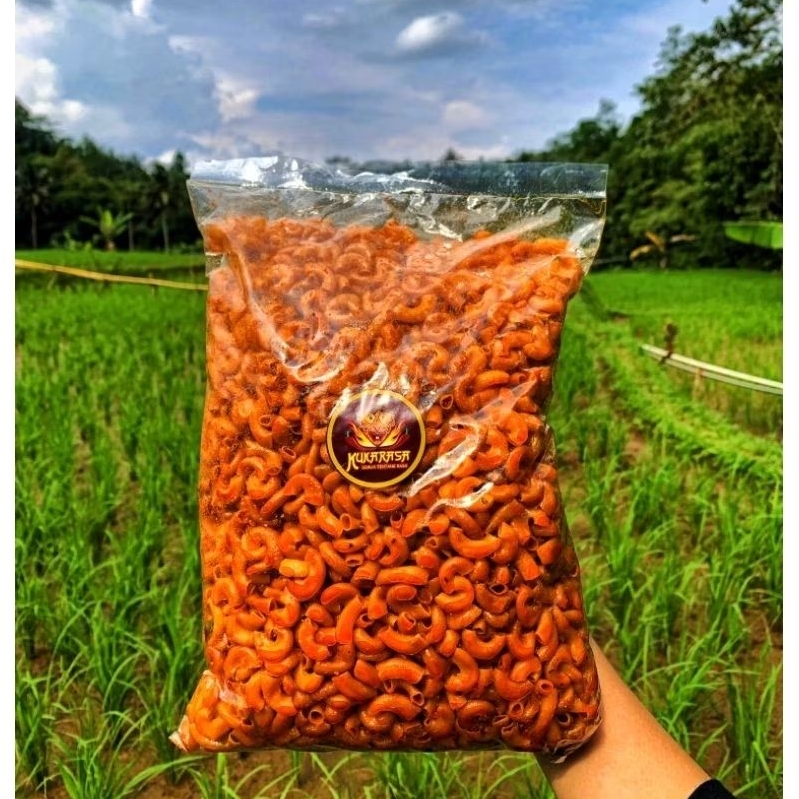 

Makaroni Cikruh Extra Daun Jeruk Pedas 1 Kg