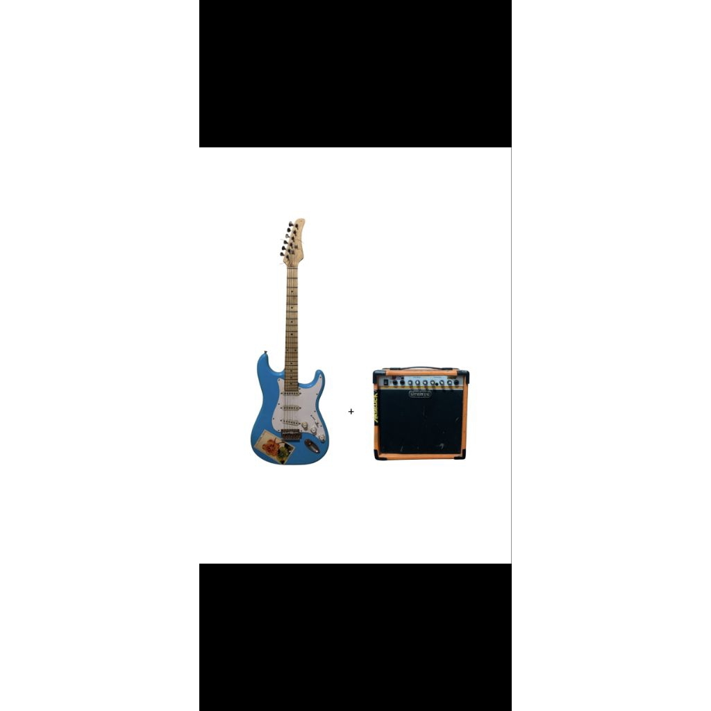 Gitar listrik second gitar listrik ampli