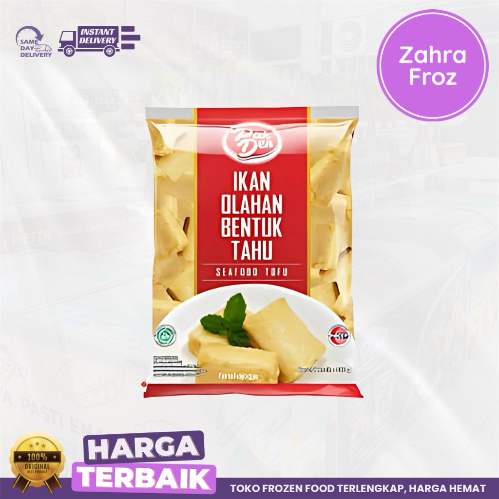 

PAK DEN OLAHAN IKAN BENTUK TOFU 200 GR