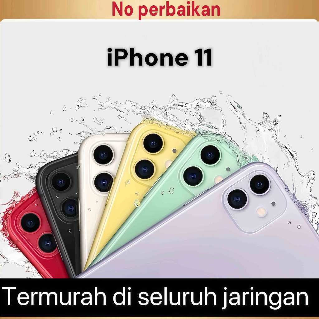 iPhone 11  Second Ori  Fullset  Aktif Mulus 99% IP11 64GB  128GB GARANSI RESMI SECOND