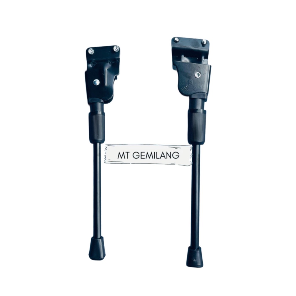 Standar Samping Sepeda /Jagang Samping Stand Bike Ukuran 26 MTB 2 Lubang Exotic