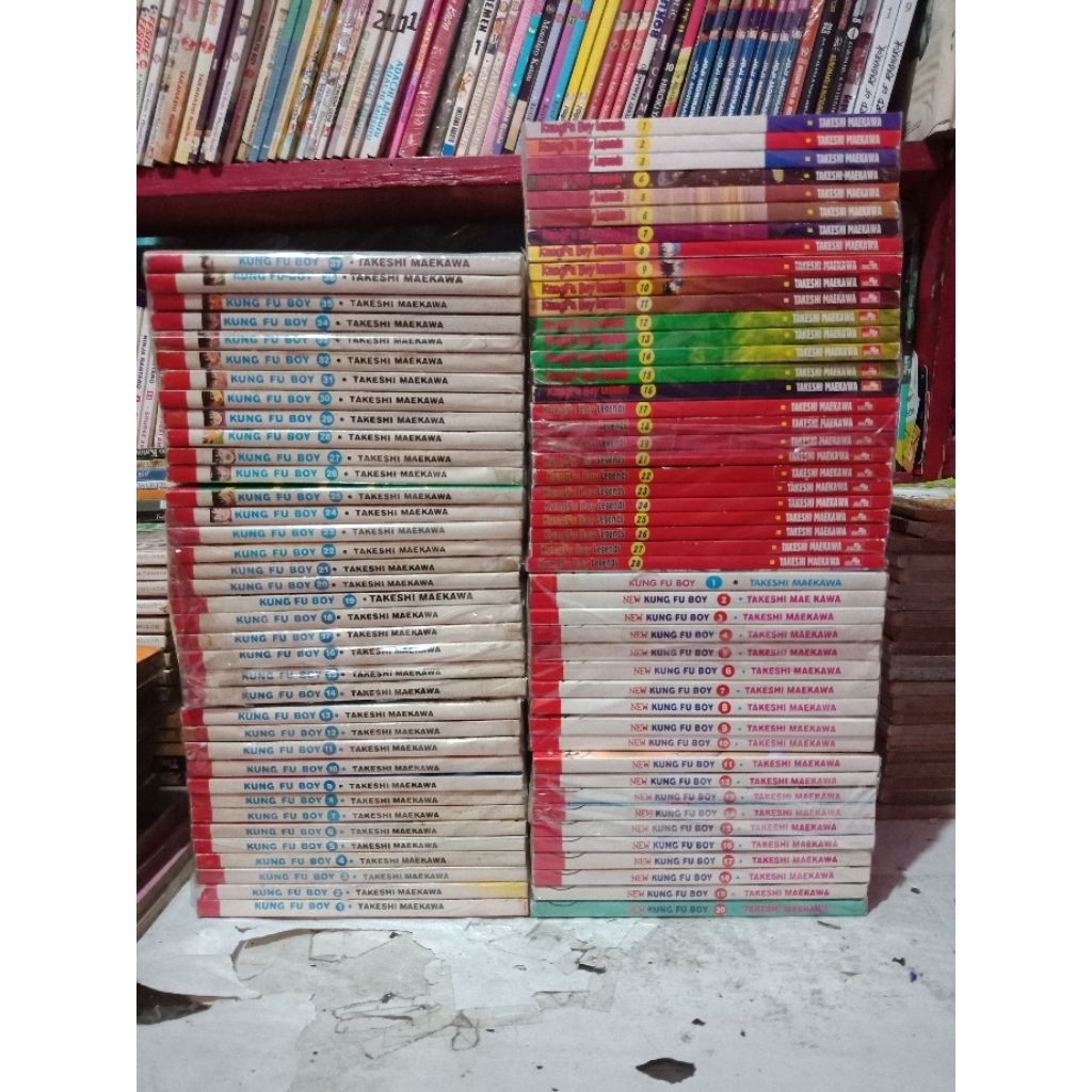 Komik Kungfu Boy 1-37+New Kungfu Boy 1-20+Kungfu Boy Legends 1-28 Kolpri Original