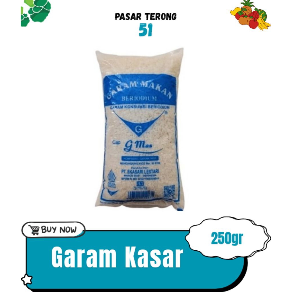 

Garam Kasar Makassar 4.000