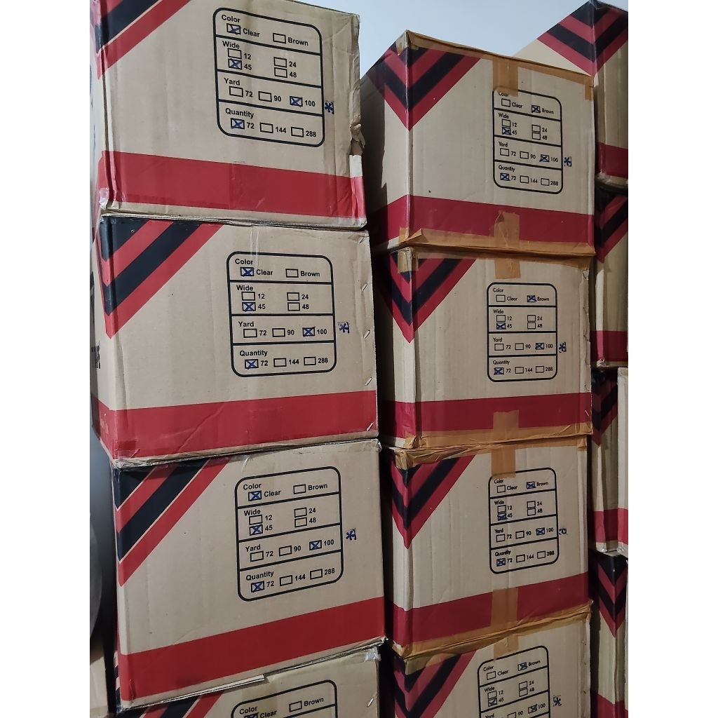 

Lakban T7 45mm-100yard,43micron 1dus isi 72pcs