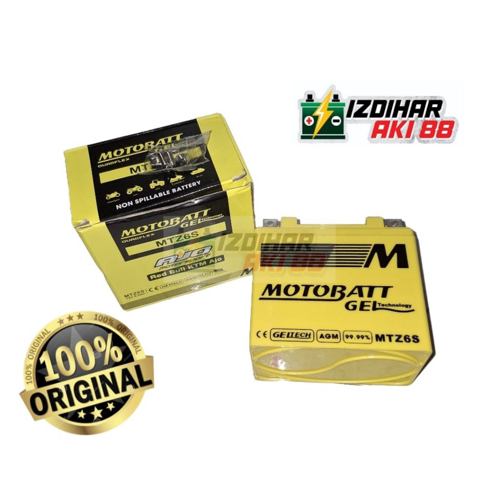 Motobat MTZ6S / aki vario 125 / aki vario 150 / aki nmax / aki PCX