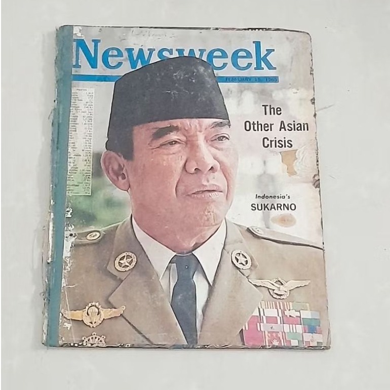 Majalah Newsweek Edisi Indonesia's Sukarno Tahun 1965