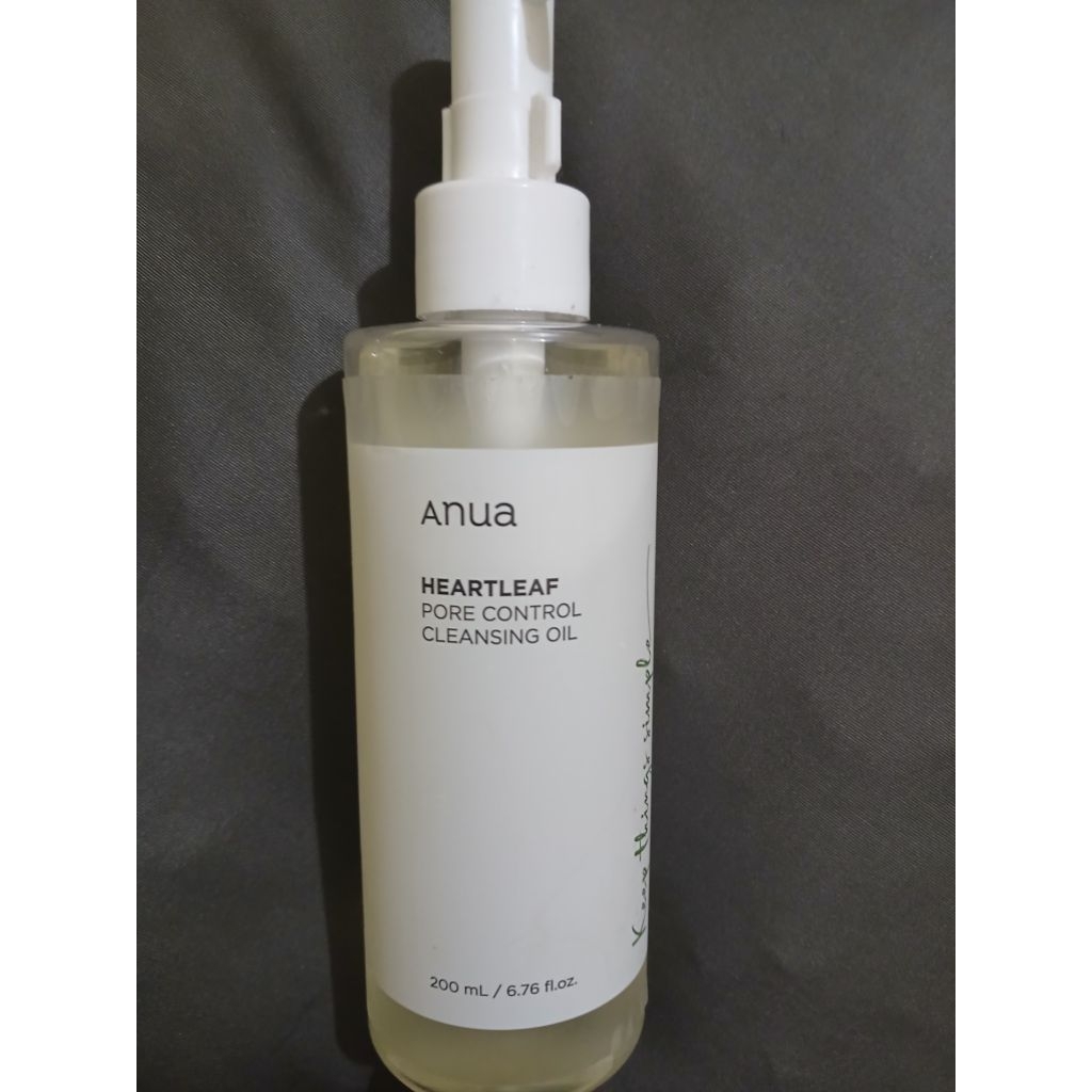 preloved cleansing oil anua