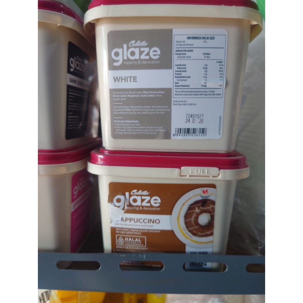 

COLATTA GLAZE TOPING DONAT
