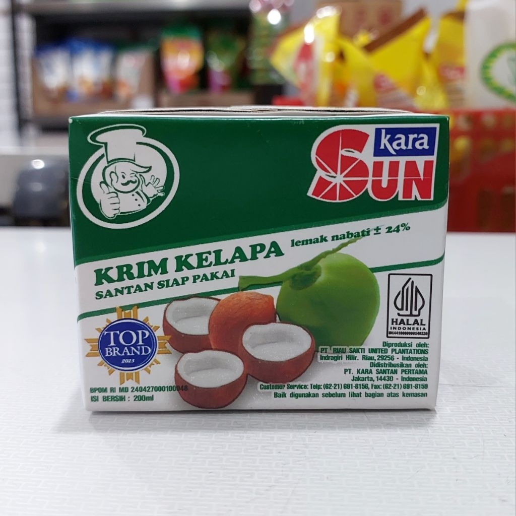 

Sun Kara Santan Kelapa 200ml