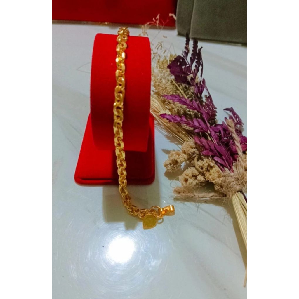 gelang rantai Medan koin 91