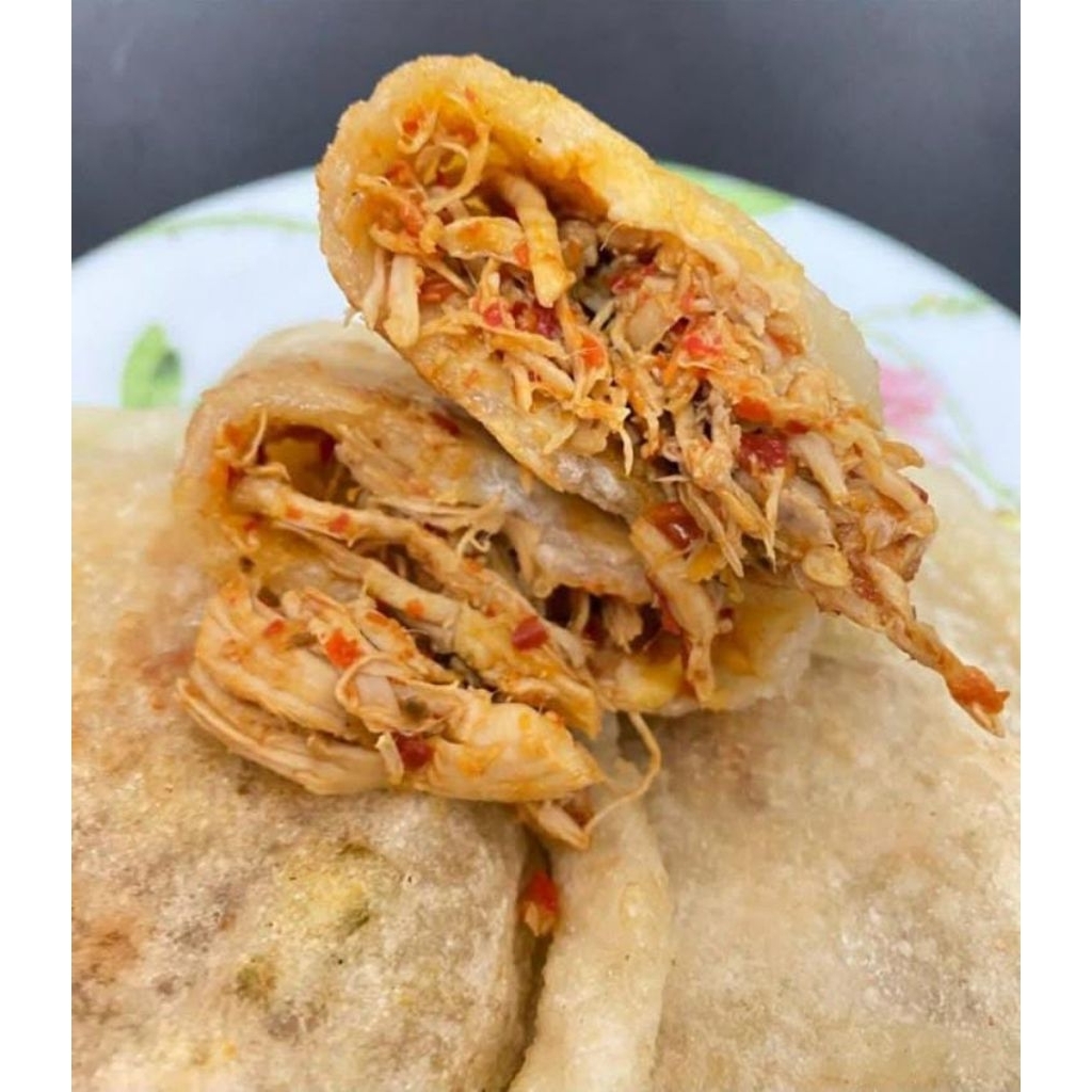 

Cireng isi Ayam Suir Pedas