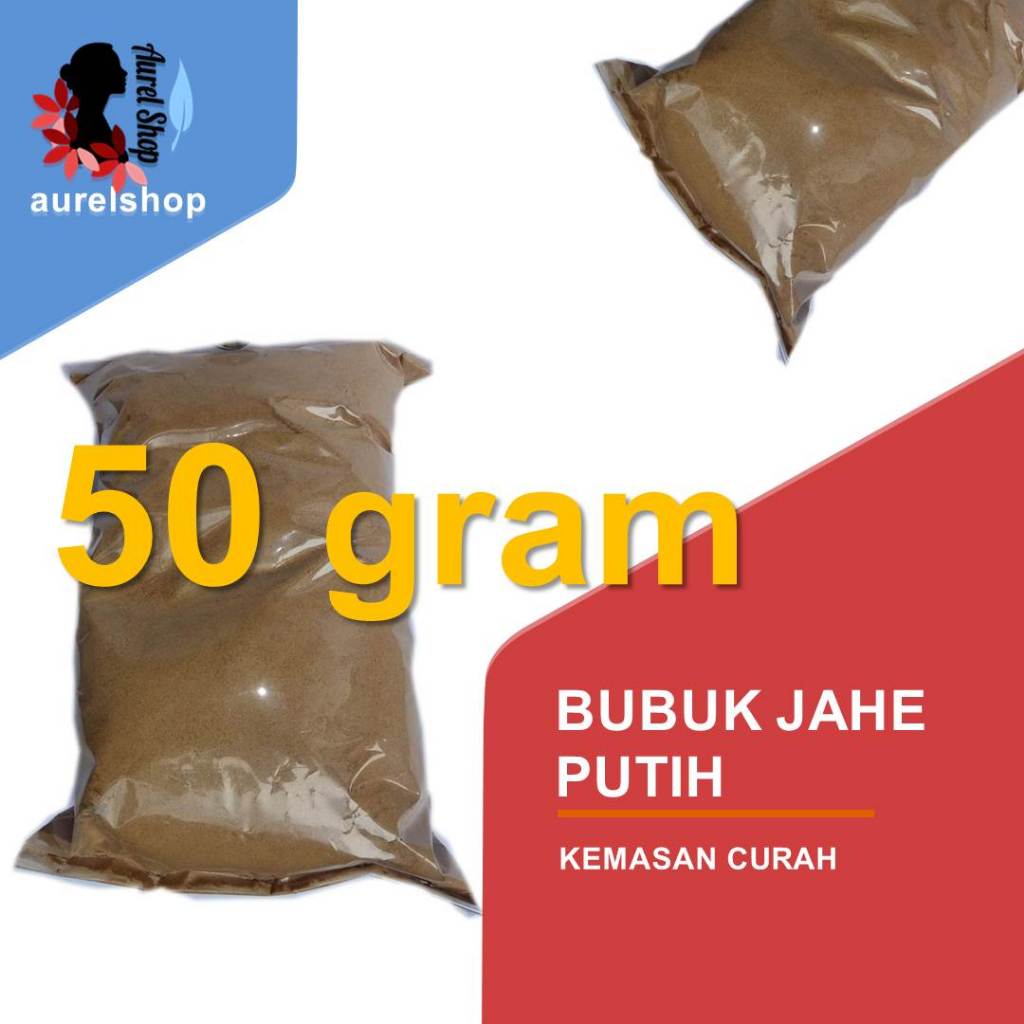 

50 gram Bubuk Jahe Putih / Ginger powder