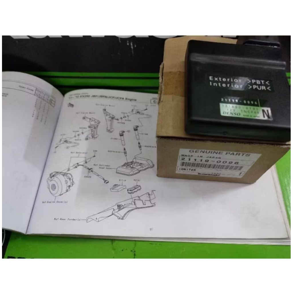 21119-0096 CDI IGNITER NINJA 250 KARBU ORIGINAL KAWASAKI