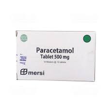 PARACETAMOL 500MG MERSI BOX 100 TABLET