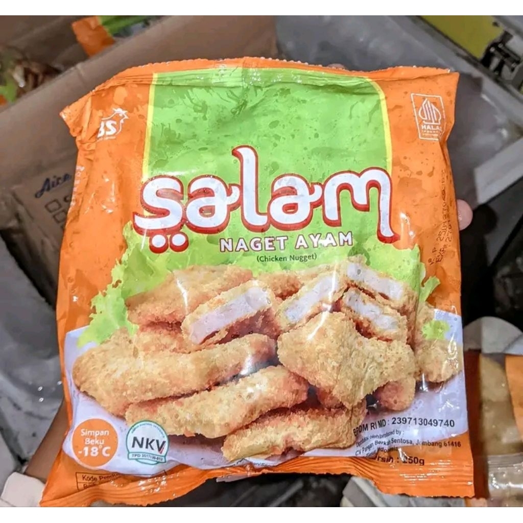 

Salam nugget 250gram nugget ayam ¼ frozen food