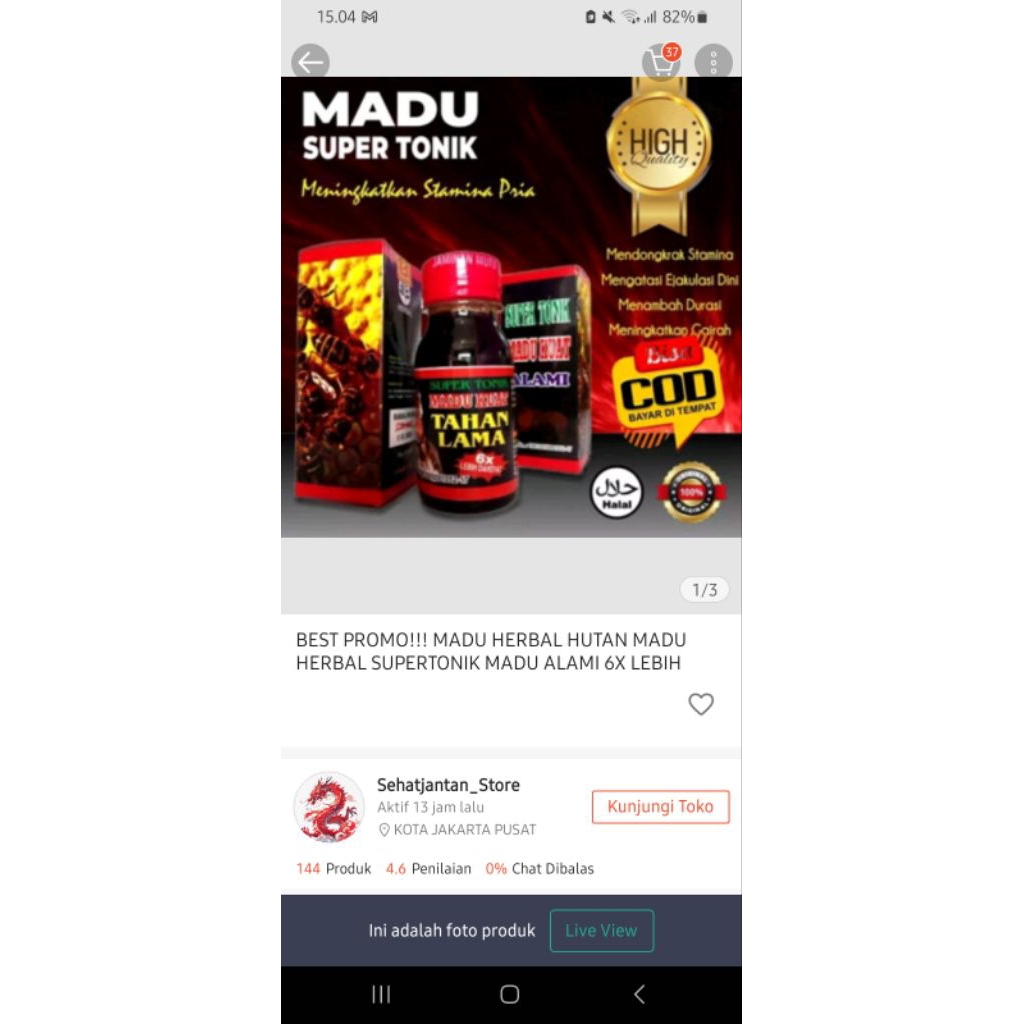 

baru Propolis Madu Super Tonic botolmmerahAlami 10x lebihbjoss