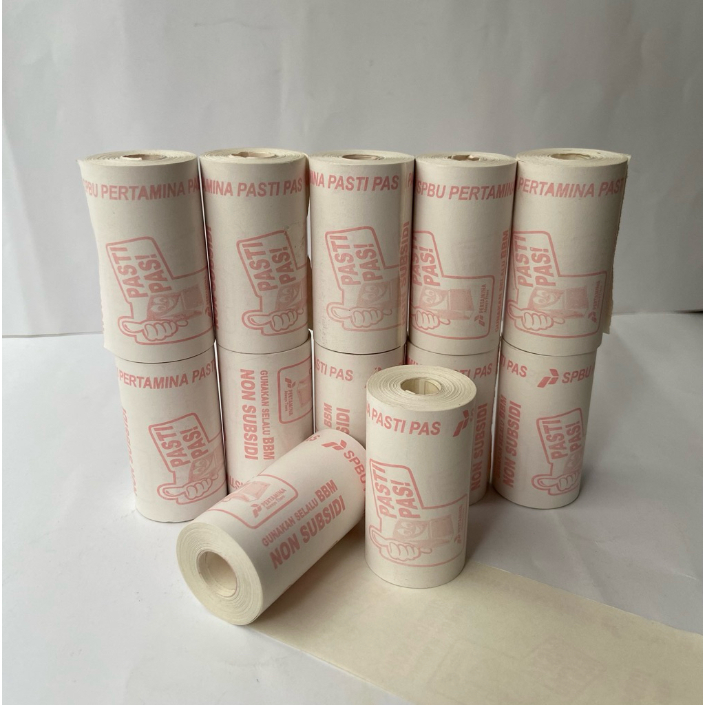 

kertas thermal SPBU PASTI PAS 58x30 / 57x30