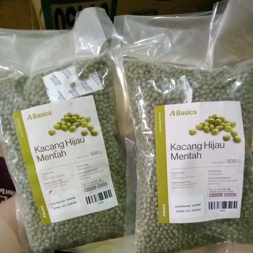 

Kacang Hijau Mentah, 500g