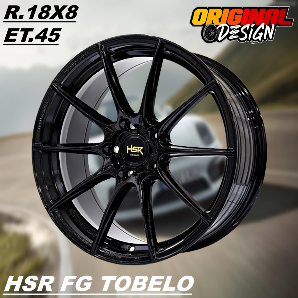 Pelek Mobil Brv, Creta, Xtrail, Hrv / HSR Fg Tobelo Ring 18 Lubang 5