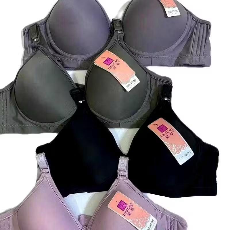 BH JUMBO Tanpa Kawat B5 ROUMEI Polos Wanita / Bra Roumei B5 Lingcao